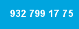 932 799 17 75
